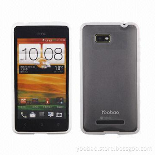 Protect Cases, Fit for HTC T528W, Made of PC/TPU Material, Packaged with Screen Protect